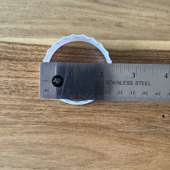 Cookie Cutters Lot 6 Square & Round Scalloped Frame Shape Dough Pastry 3 Sizes - Picture 6 of 8